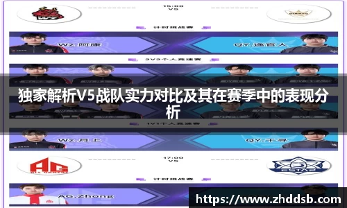独家解析V5战队实力对比及其在赛季中的表现分析